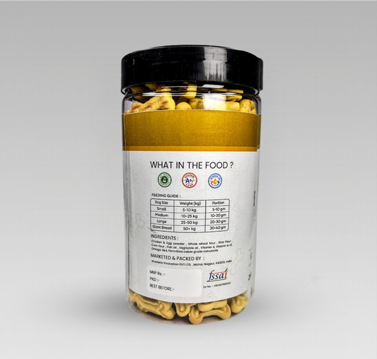 Pawperzz Egg Biscuits (250gm)