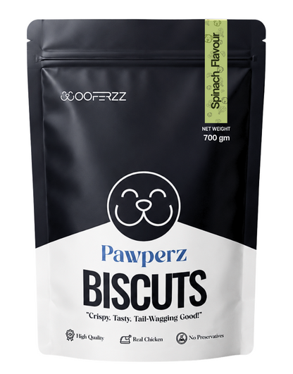 Spinach Dog Biscuits (700g) | Wooferzz