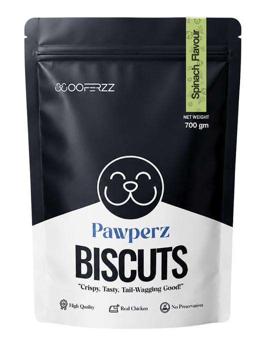 Spinach Dog Biscuits (700g) | Wooferzz
