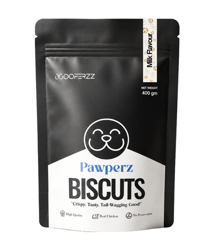 Milk Dog Biscuits (400gm) | Wooferzz