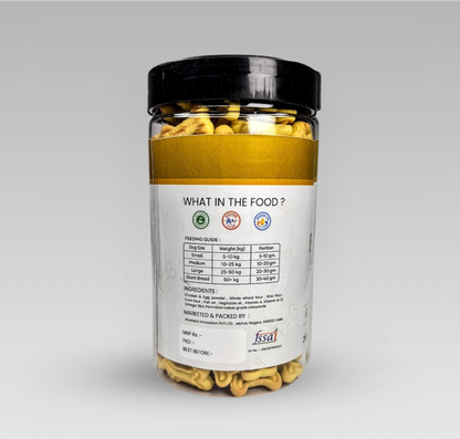 Pawperzz Egg Biscuits (250gm)