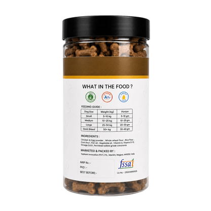 Chicken Dog Biscuits (250g) | Wooferzz