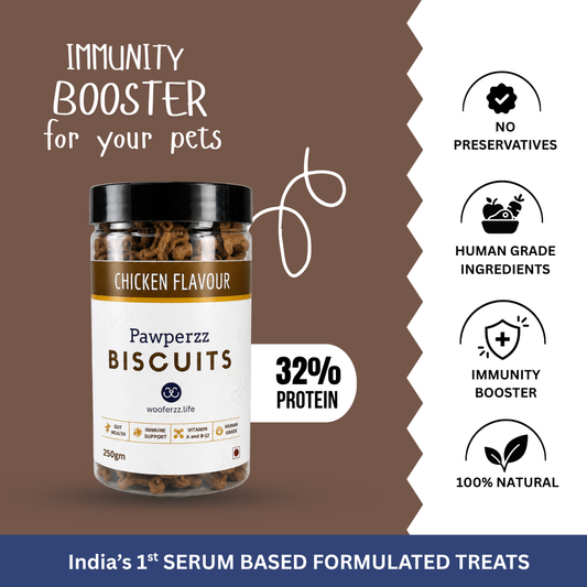 Wooferzz | Serum-Infused Immunity Dog Biscuits
