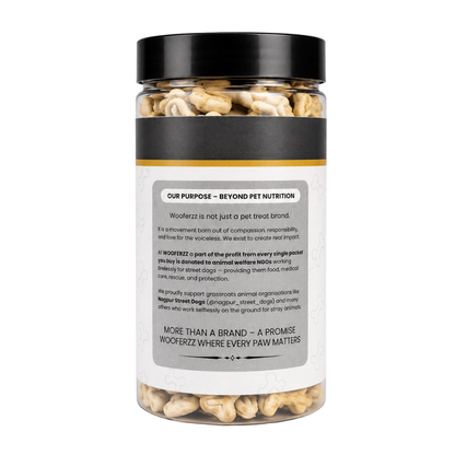 Milk Dog Biscuits (250g) | Wooferzz
