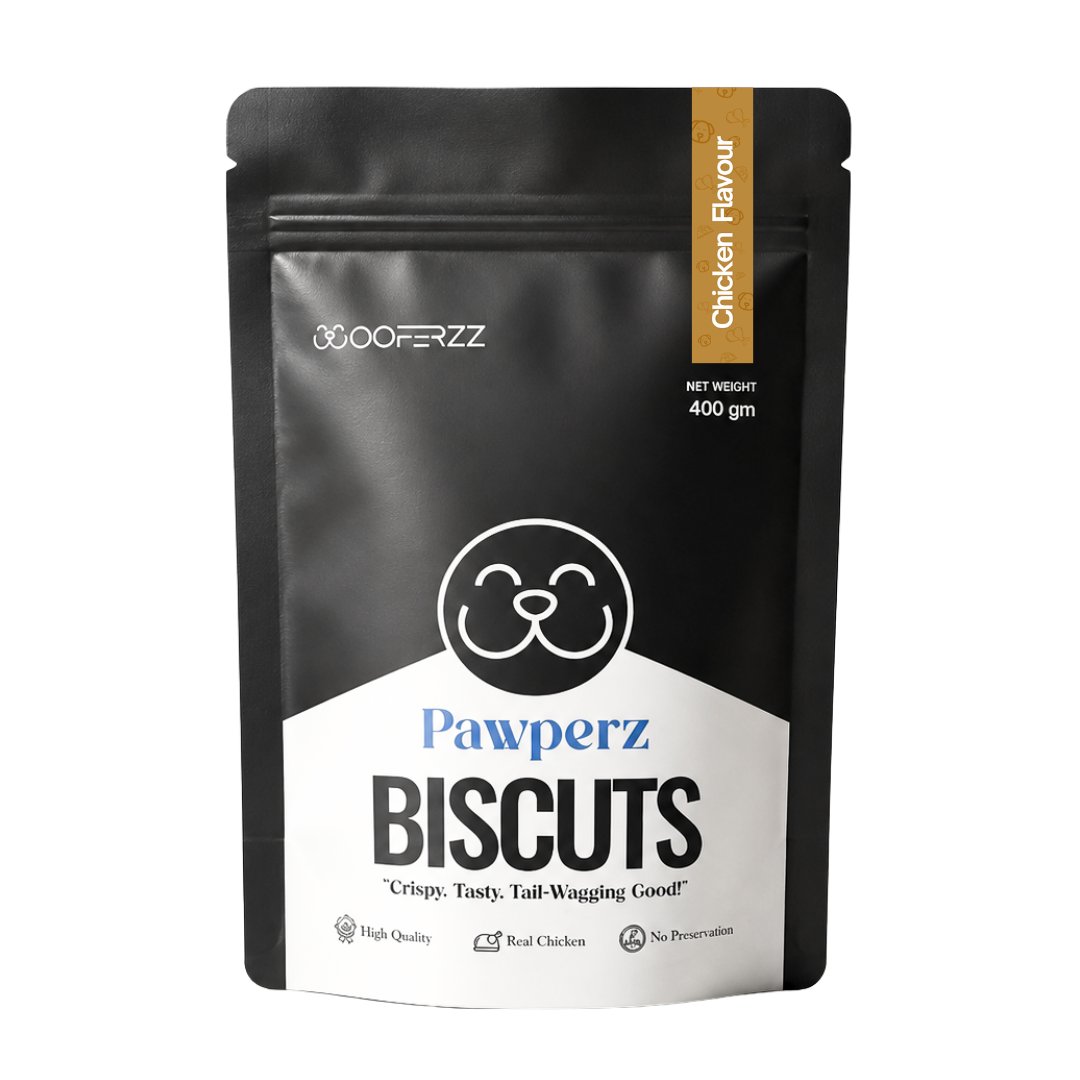 Chicken Dog Biscuits (400gm) | Wooferzz