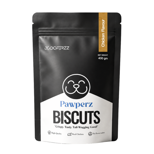 Chicken Dog Biscuits (400gm) | Wooferzz