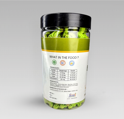 Pawperzz Spinach Biscuits (250gm)