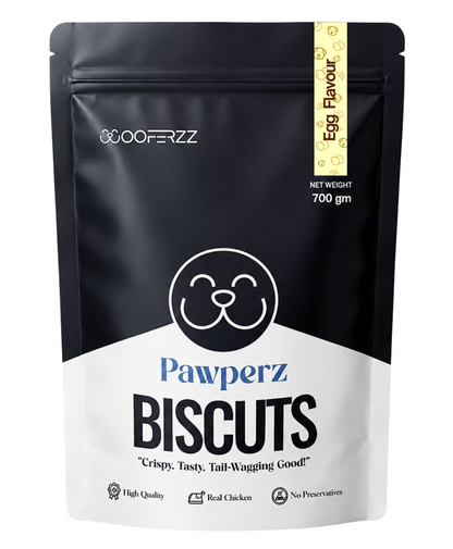 Egg Dog Biscuits (700g) | Wooferzz