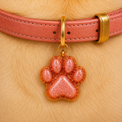 Blush Paws – Premium Collar Tag
