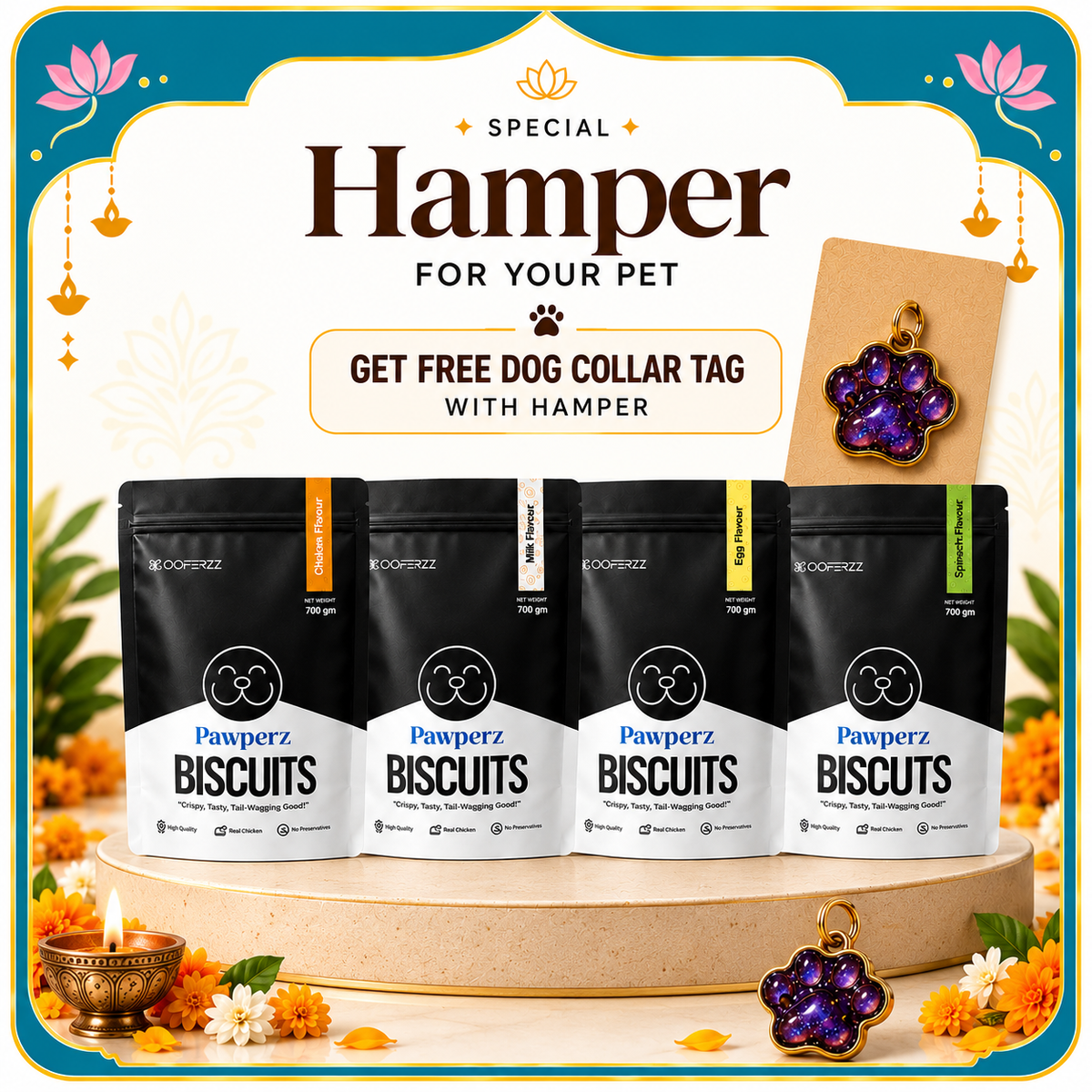 4-Flavor Immunity Bundle (4 x 700g) | Wooferzz