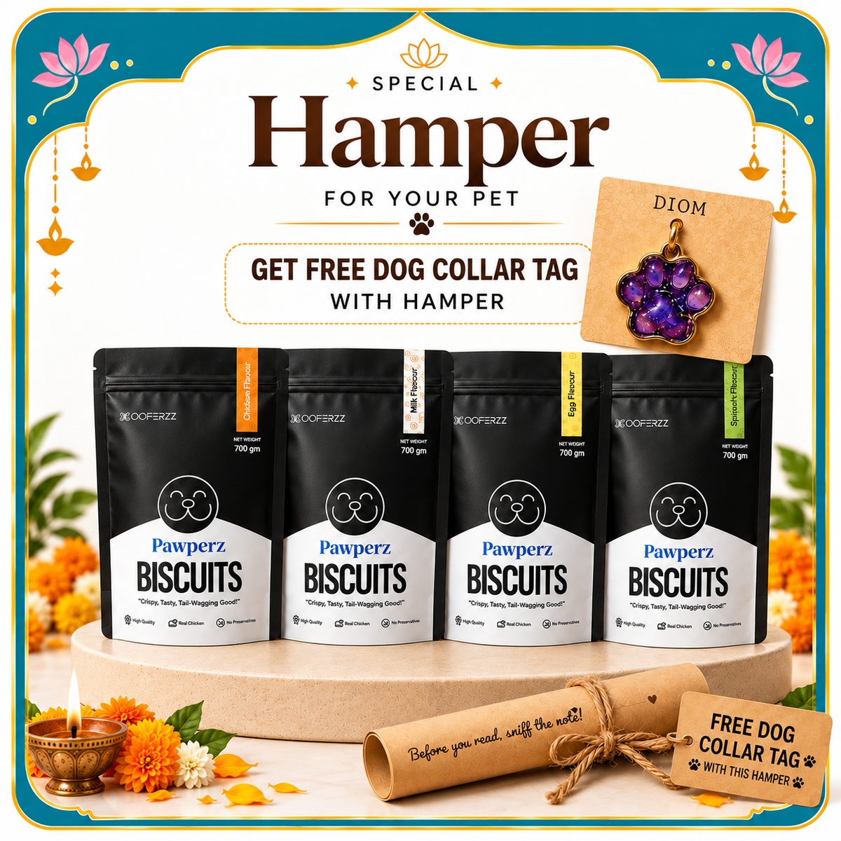 4-Flavor Immunity Bundle (4 x 400g) | Wooferzz