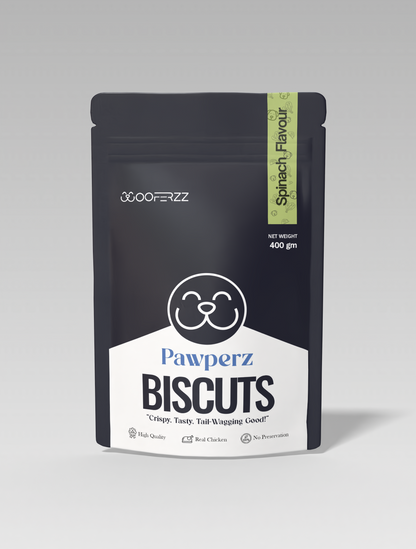 Pawperz Spinach Bicuits 400gm
