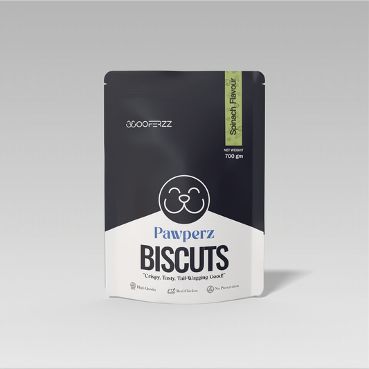 Pawperz Spinach Biscuits 700gm