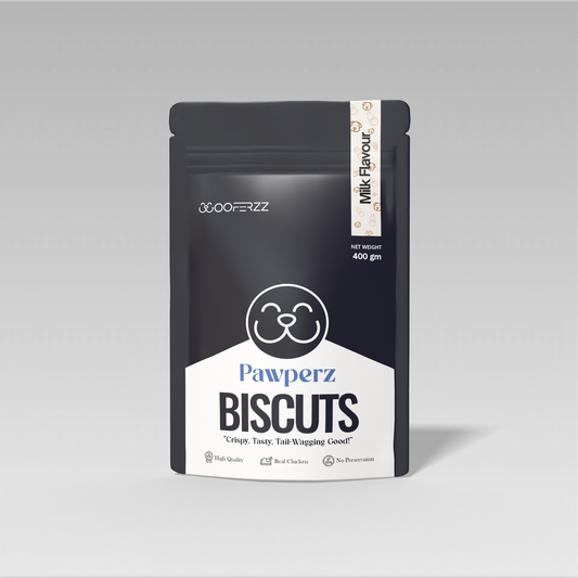 Pawperz Milk Biscuits 400gm