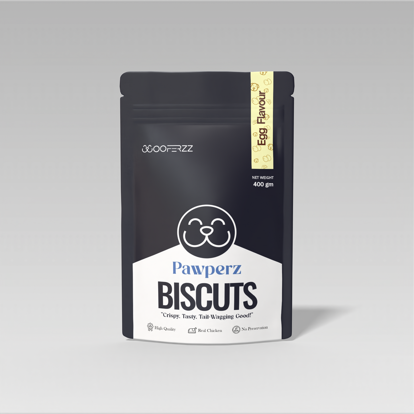 Pawperz Egg Biscuits 400gm